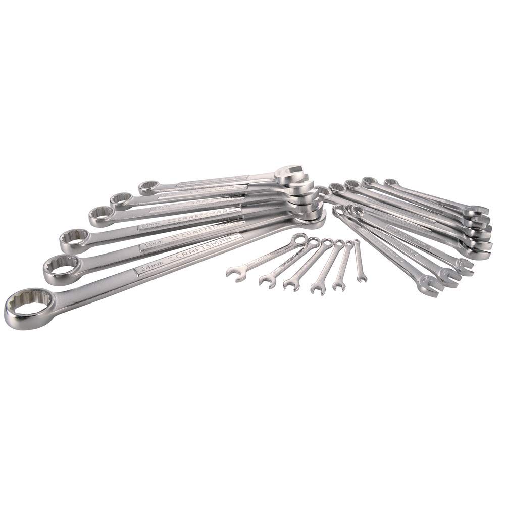 Juego De Llaves Combinadas Craftsman Metric, 20 Piezas - Venta Internacional.