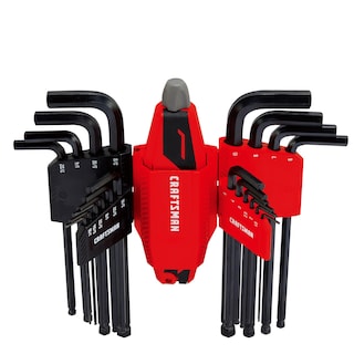 Foto 4 | Juego De Llaves Hexagonales Craftsman, Llave Allen Universal En L A T, 20 Piezas - Venta Internacional.