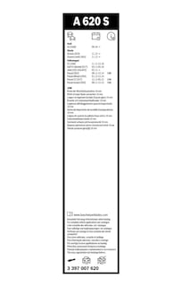 Foto 3 | Limpiaparabrisas Bosch Aerotwin 3397007620 60 Cm/48 Cm (juego De 2) - Venta Internacional.