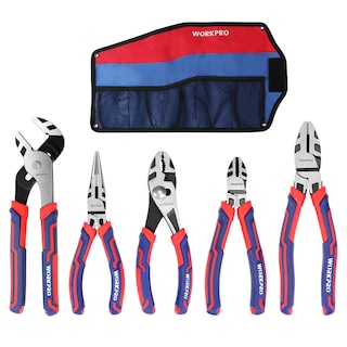 Foto 1 | Juego De Alicates Workpro Premium Cr-v Construction De 6 A 8 Pulgadas Con Bolsa - Venta Internacional.