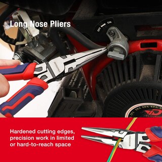 Foto 5 | Juego De Alicates Workpro Premium Cr-v Construction De 6 A 8 Pulgadas Con Bolsa - Venta Internacional.