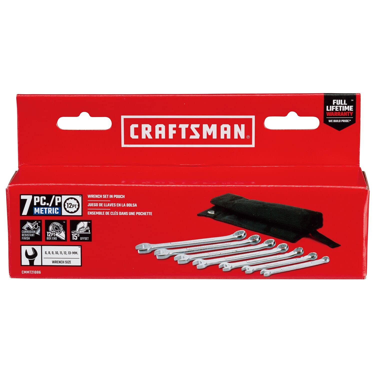 Foto 6 pulgar | Juego De Llaves Craftsman Cmmt21086 De 7 Piezas Con Bolsa - Venta Internacional.