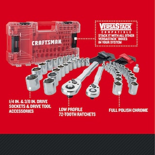 Foto 2 | Juego De Herramientas Mecánicas Craftsman Versastack 71 Piezas Cmmt45171 - Venta Internacional.