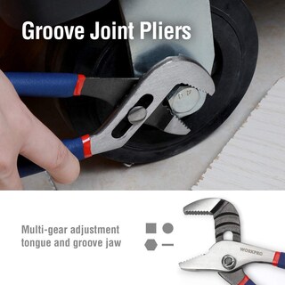 Foto 5 | Juego De Alicates Y Llaves Workpro De 6 Piezas Para Bricolaje Y Uso Doméstico - Venta Internacional.