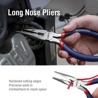 Foto 6 | Juego De Alicates Y Llaves Workpro De 6 Piezas Para Bricolaje Y Uso Doméstico - Venta Internacional.