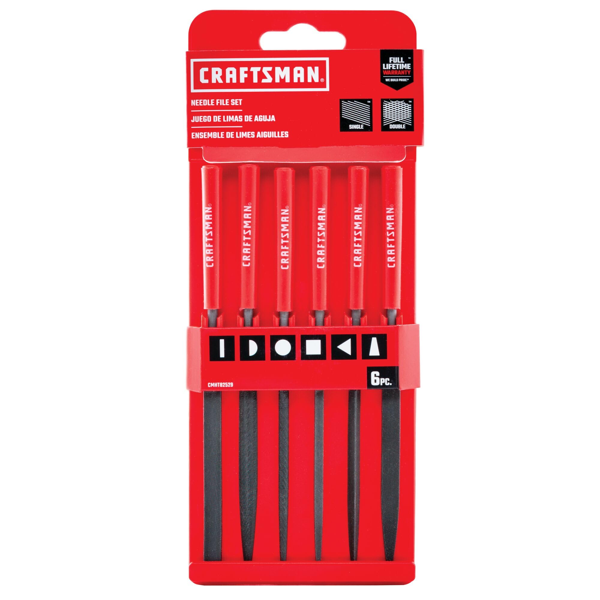 Foto 2 | Juego De Limas De Agujas Craftsman Cmht82529, 6 Piezas - Venta Internacional.