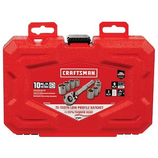 Foto 5 | Juego De Herramientas Mecánicas Craftsman Metric 3/8 Drive, 10 Piezas - Venta Internacional.