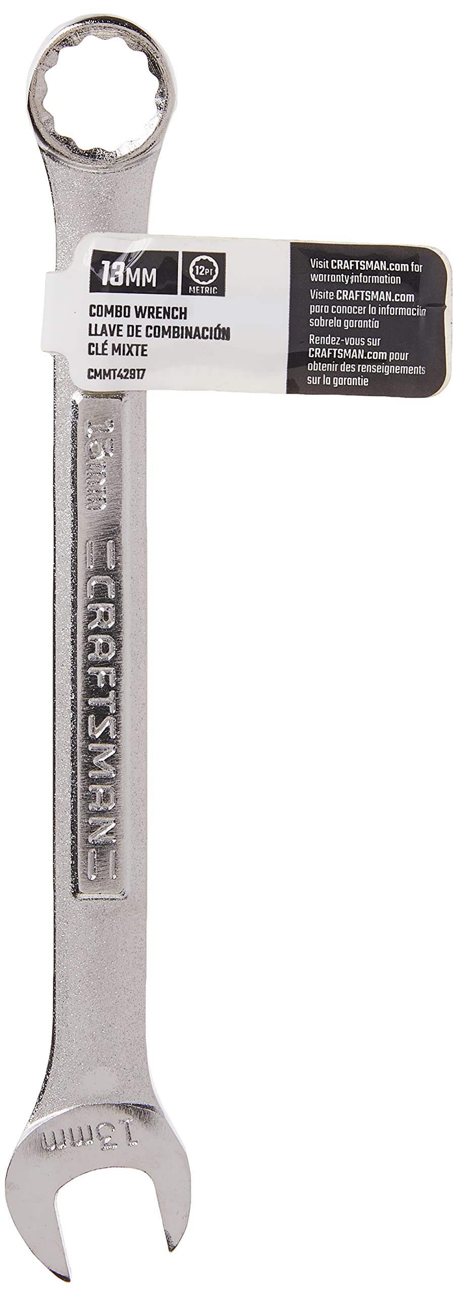 Foto 6 | Juego De Llaves Combinadas Craftsman Sae/metric 13 Mm (cmmt42917) - Venta Internacional.