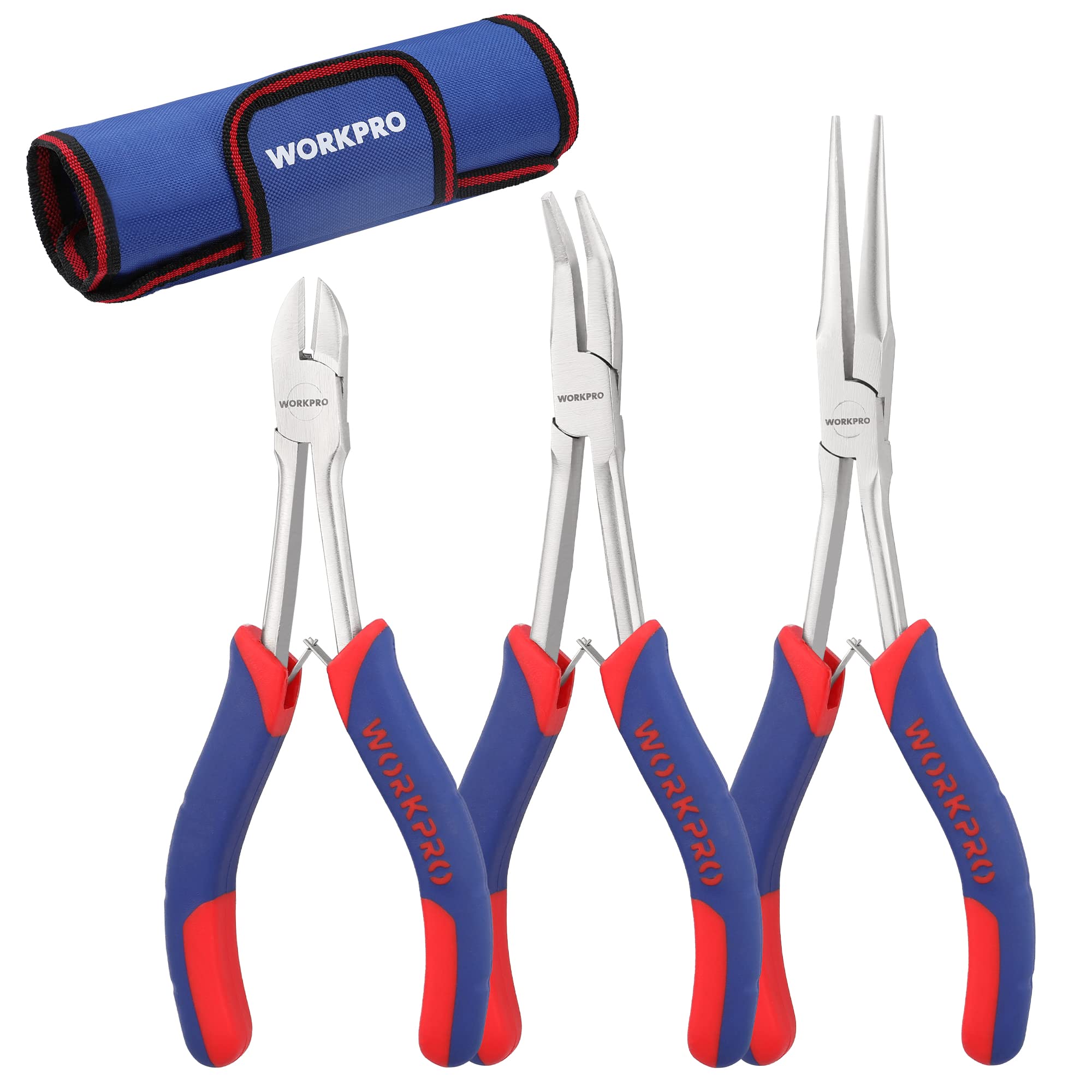 Foto 2 pulgar | Juego de Alicates Workpro 3 Piezas-Venta Internacional