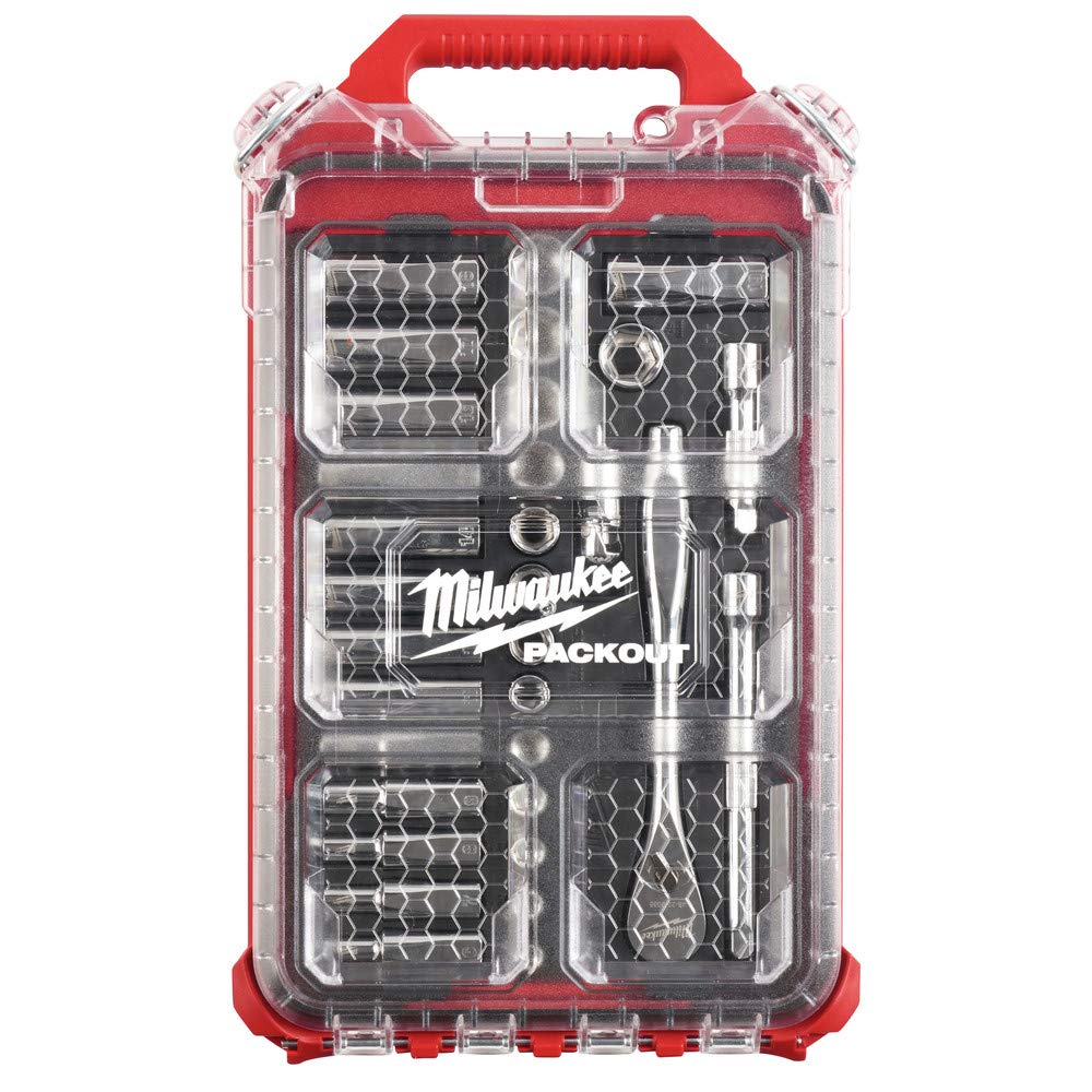 Foto 2 pulgar | Juego de Enchufes Milwaukee 48-22-9482 32 Piezas Métricas de 3/8 Pulgadas - Venta Internacional