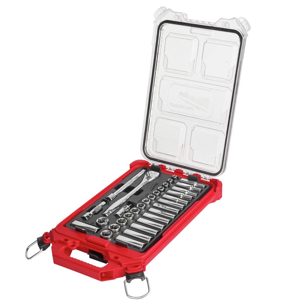 Foto 4 pulgar | Juego de Enchufes Milwaukee 48-22-9482 32 Piezas Métricas de 3/8 Pulgadas - Venta Internacional