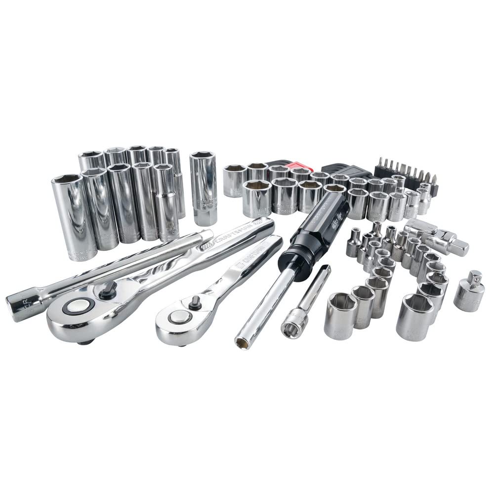 Juego De Herramientas Mecánicas Craftsman Drive De 1/4 Pulgadas, 83 Piezas - Venta Internacional.