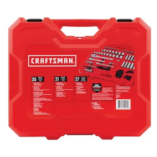 Foto 4 | Juego De Herramientas Mecánicas Craftsman Drive De 1/4 Pulgadas, 83 Piezas - Venta Internacional.