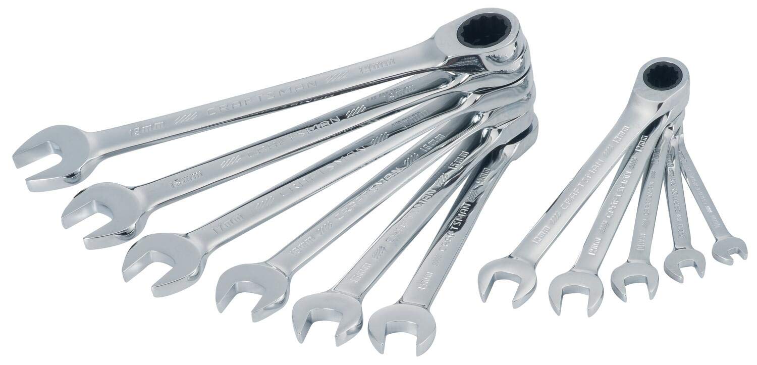 Foto 3 pulgar | Juego De Llaves De Trinquete Craftsman Metric De 11 Piezas Cmmt87021 - Venta Internacional.