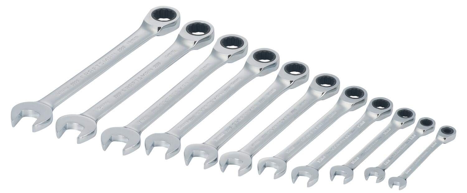 Foto 4 pulgar | Juego De Llaves De Trinquete Craftsman Metric De 11 Piezas Cmmt87021 - Venta Internacional.