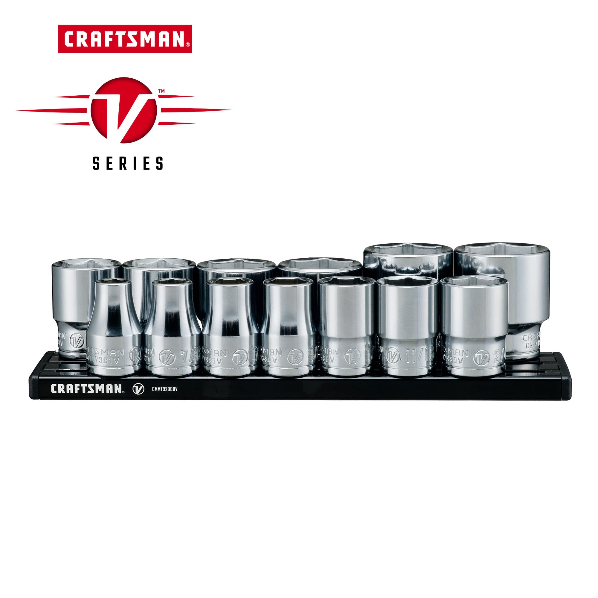 Foto 3 pulgar | Juego De Enchufes Craftsman V-series Shallow Sae 1/2'' Dr 13 Piezas - Venta Internacional.