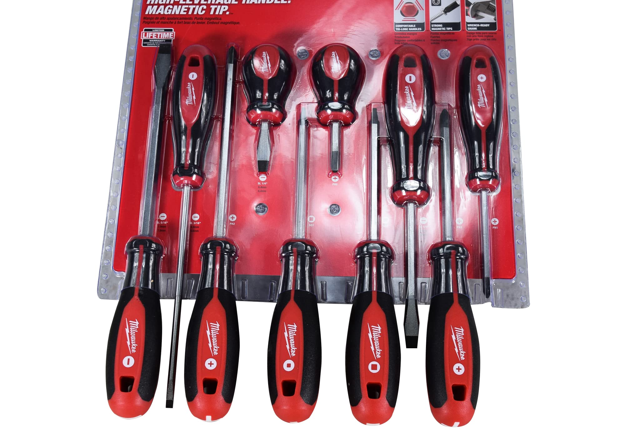 Foto 3 pulgar | Set de Destornilladores Milwaukee 48-22-2710 10 Piezas Trilobulares - Venta Internacional
