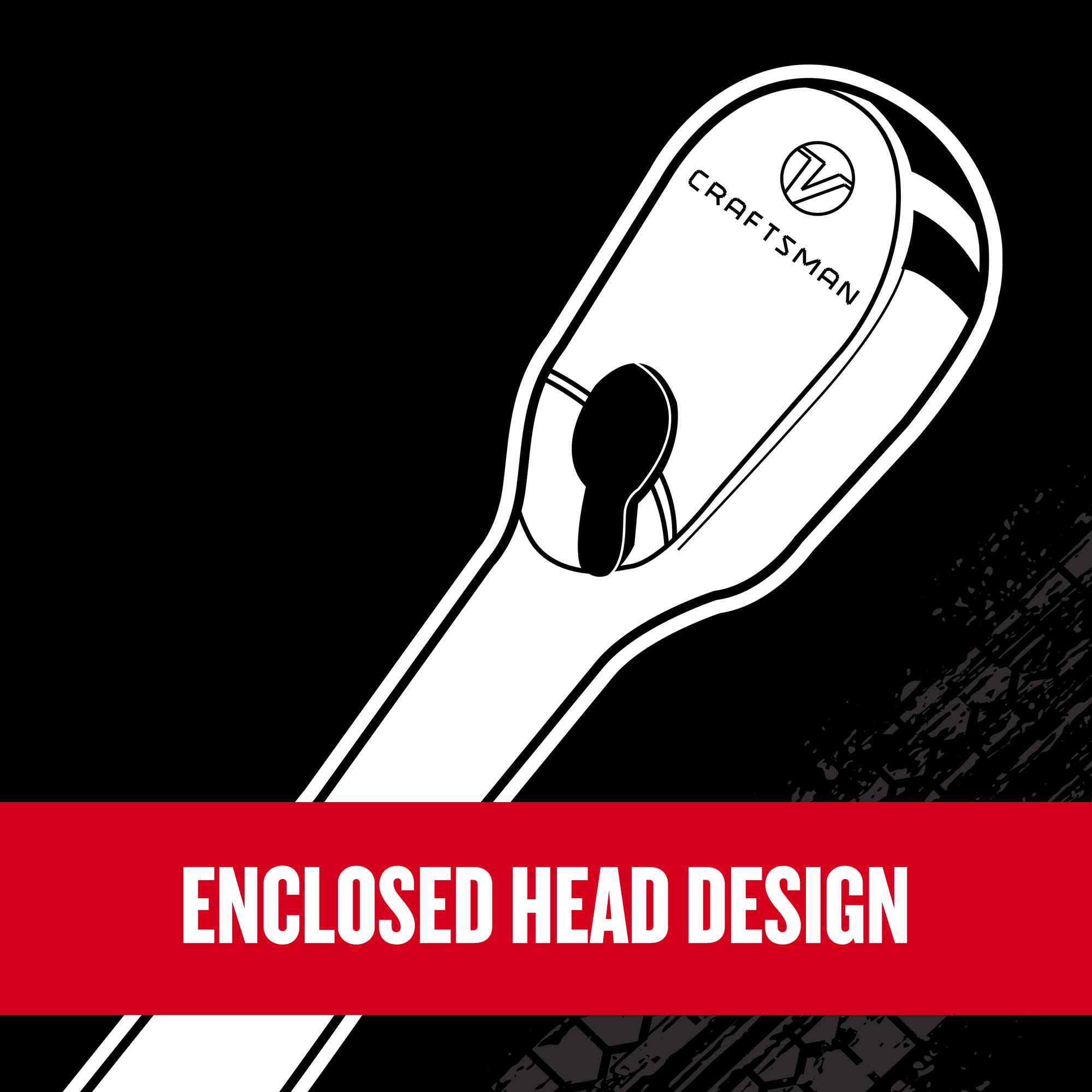 Foto 3 | Cabezal Flexible Ratchet Craftsman V-series 3/8 Drive De 96 Dientes - Venta Internacional.