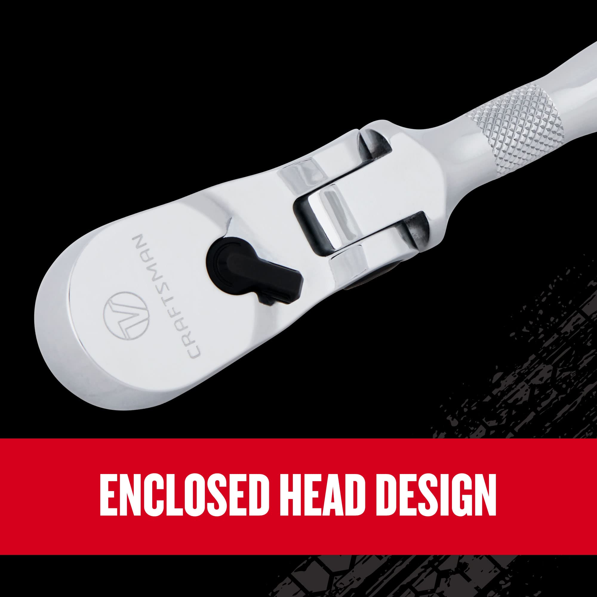 Foto 6 | Cabezal Flexible Ratchet Craftsman V-series 3/8 Drive De 96 Dientes - Venta Internacional.