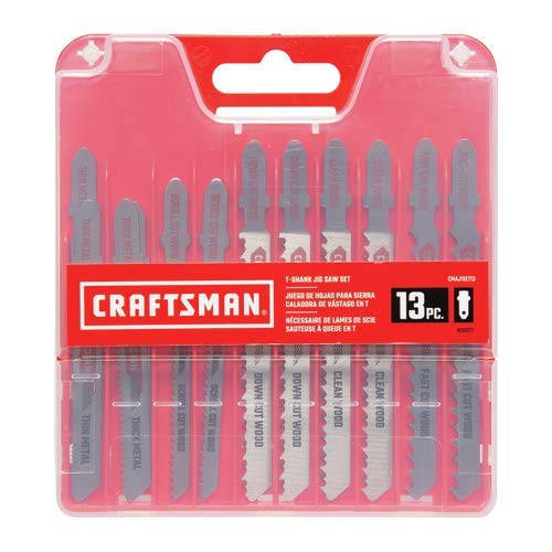 Foto 5 pulgar | Juego De 13 Piezas Con Vástago En T De Jigsaw Blades Craftsman Cmaj1set13 - Venta Internacional.
