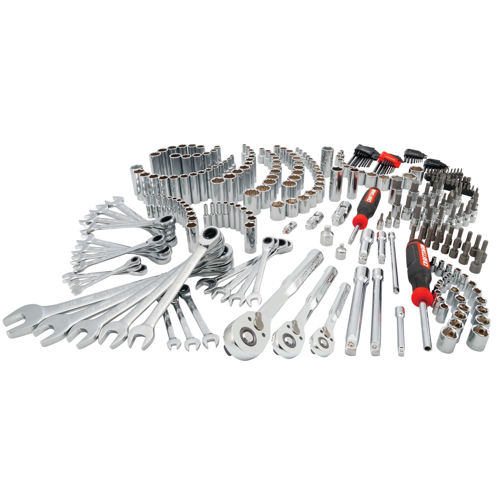 Juego De Herramientas Mecánicas Craftsman 298 Piezas Con Sae/métrico - Venta Internacional.