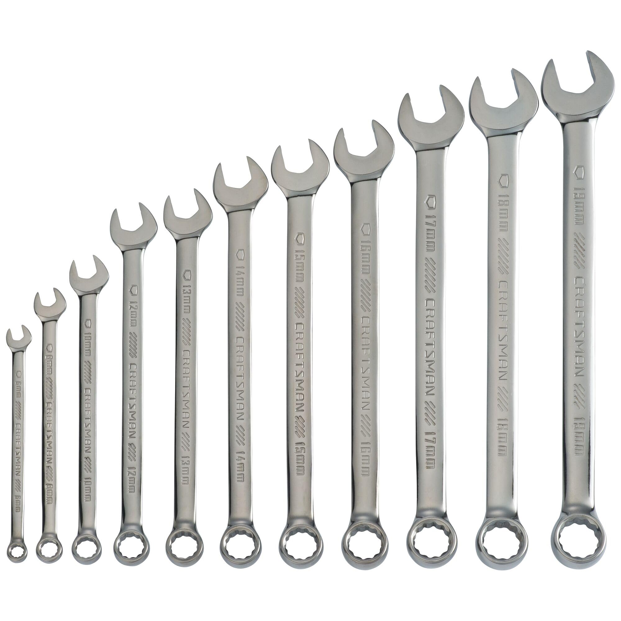 Juego De Llaves Craftsman, Métricas, Panel Largo, 11 Piezas Cmmt87013 - Venta Internacional.