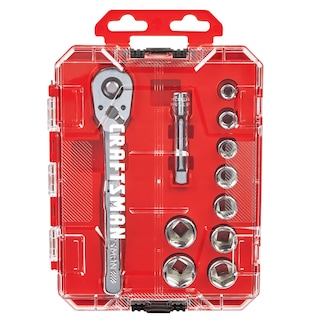 Foto 1 | Set De Enchufes Craftsman Cmmt12127, 11 Unidades, 3/8 Pulgadas - Venta Internacional.