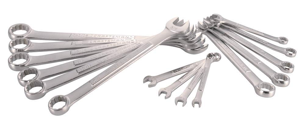 Juego De Llaves Craftsman Sae Cmmt12067 De 15 Piezas Con Acabado Cromado - Venta Internacional.