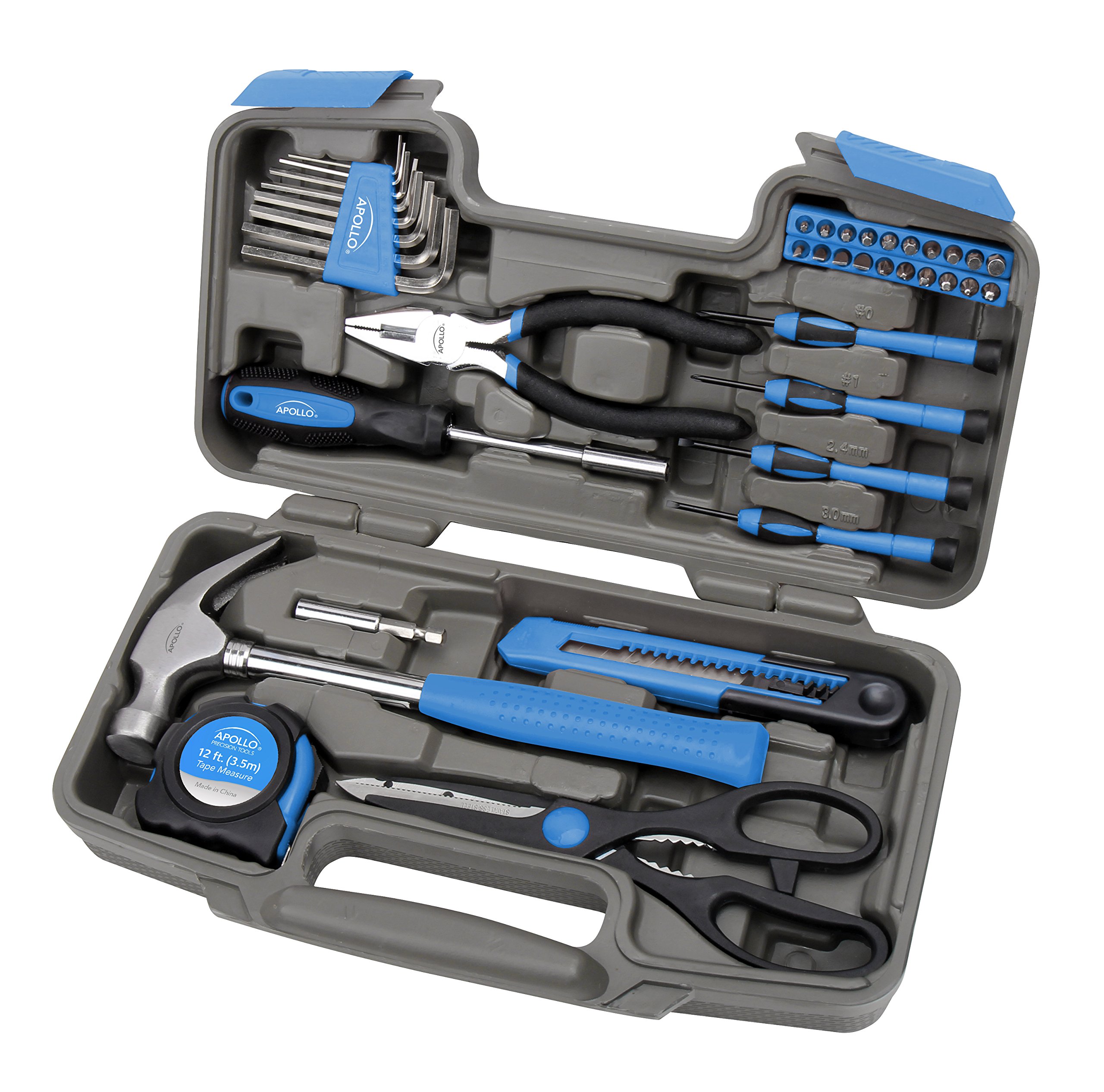 Foto 2 pulgar | Juego De Herramientas Apollo Tools Original De 39 Piezas Con Caja De Herramientas - Venta Internacional.