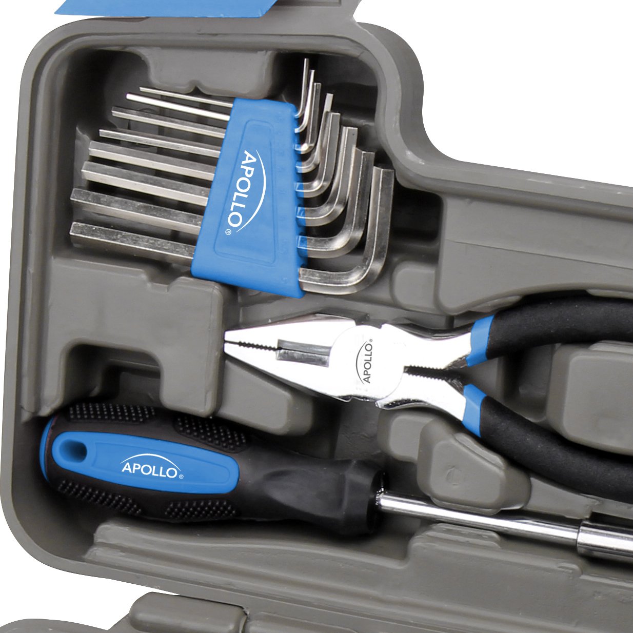 Foto 3 pulgar | Juego De Herramientas Apollo Tools Original De 39 Piezas Con Caja De Herramientas - Venta Internacional.