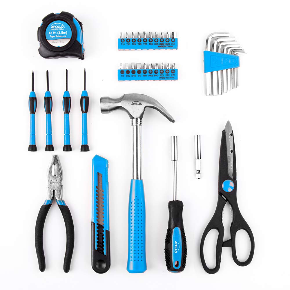 Foto 7 | Juego De Herramientas Apollo Tools Original De 39 Piezas Con Caja De Herramientas - Venta Internacional.