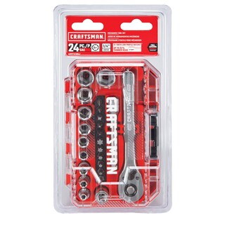 Foto 6 | Juego De Herramientas Mecánicas Craftsman, 24 Piezas, 1/4'' Drive Sae - Venta Internacional.