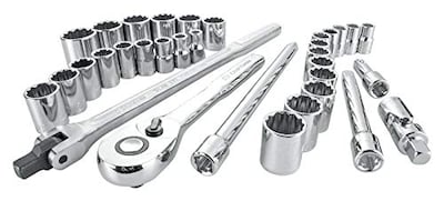 Foto 1 | Juego De Enchufes Craftsman Cm De 1/2 Pulgada Con Barra Disyuntora - Venta Internacional.