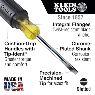 Foto 2 | Juego de Destornilladores Klein Tools 85805 5 Piezas con Empuñadura Acolchada - Venta Internacional