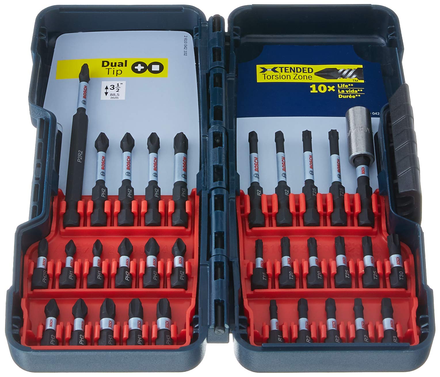 Foto 1 | Juego De Brocas Para Atornillar Bosch Impact Tough 32 Piezas Sbid32 - Venta Internacional.