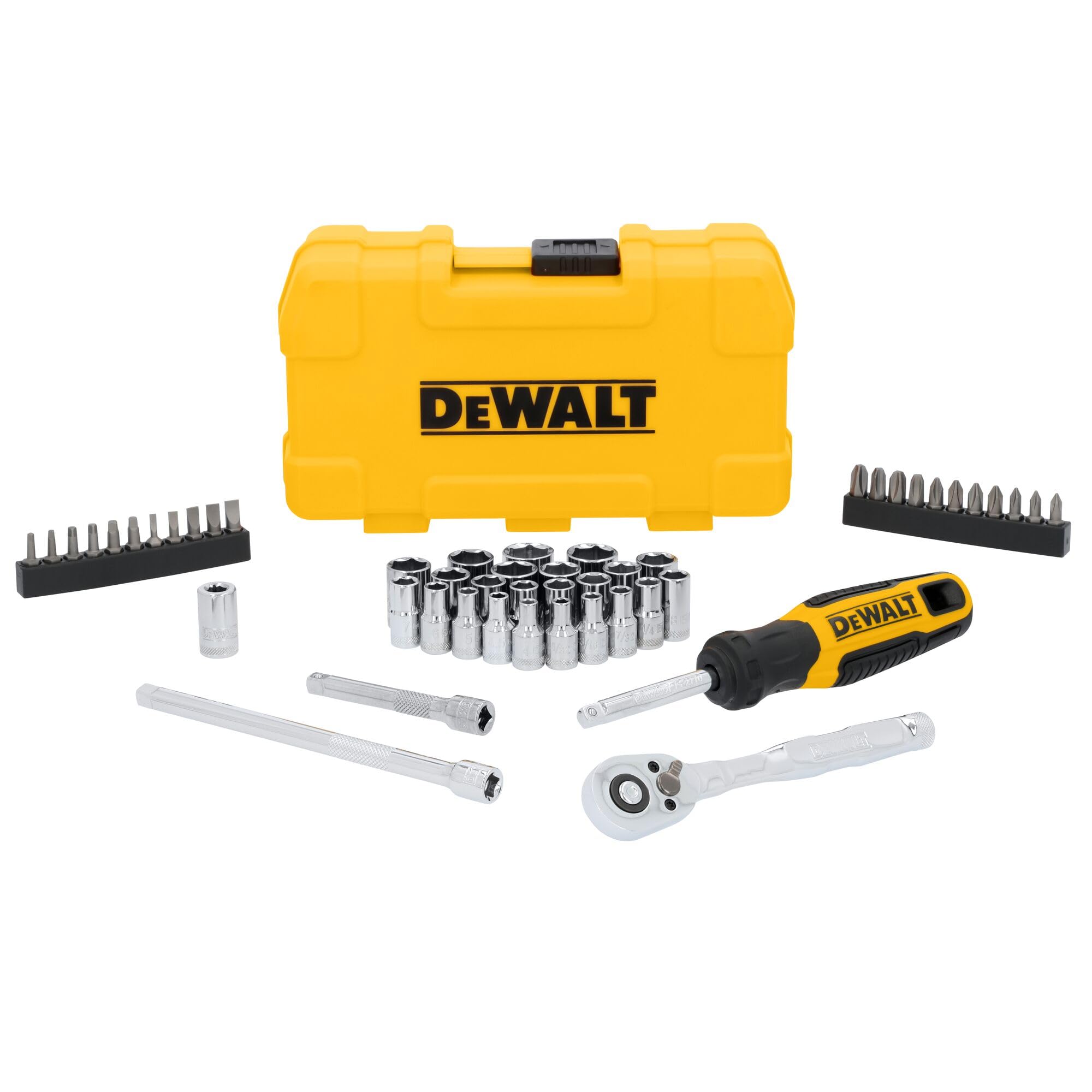 Foto 3 pulgar | Juego De Herramientas Mecánicas Dewalt 1/4 Drive 50 Piezas Dwmt45422 - Venta Internacional.