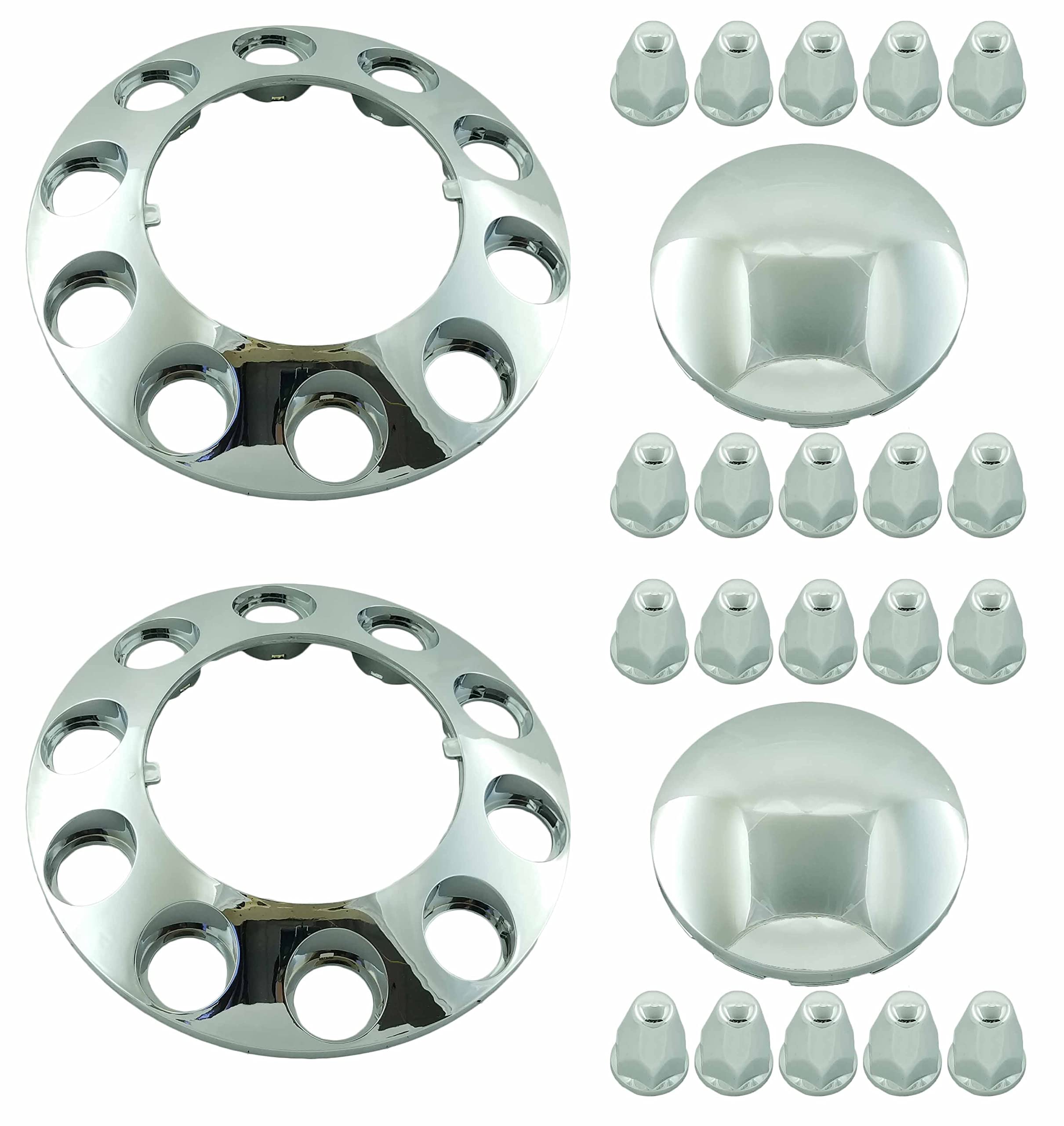 Foto 7 pulgar | Cubierta De Rueda Del Eje Delantero, Tapacubos Estándar De 33 Mm Para Semirremolque - Venta Internacional.