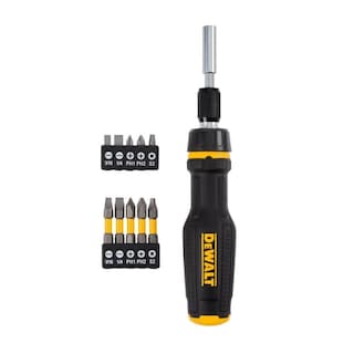 Foto 1 | Destornillador Dewalt Maxfit Telescópico Multi Bit, 10 Unidades - Venta Internacional.