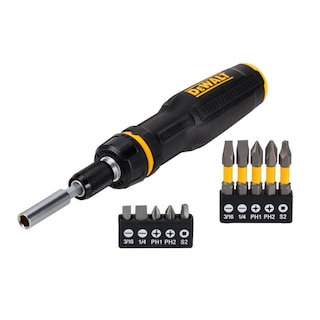 Foto 2 | Destornillador Dewalt Maxfit Telescópico Multi Bit, 10 Unidades - Venta Internacional.