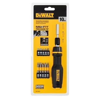 Foto 6 | Destornillador Dewalt Maxfit Telescópico Multi Bit, 10 Unidades - Venta Internacional.