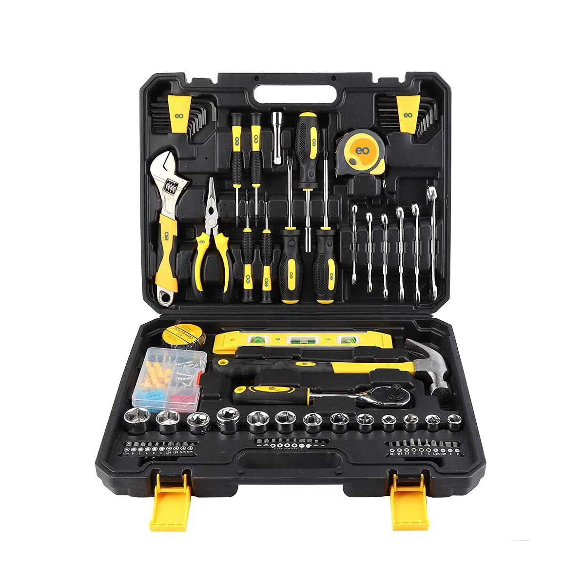 Juego de Herramientas Eo Safe Imports ESI-5248-1 Amarillo 108 Piezas
