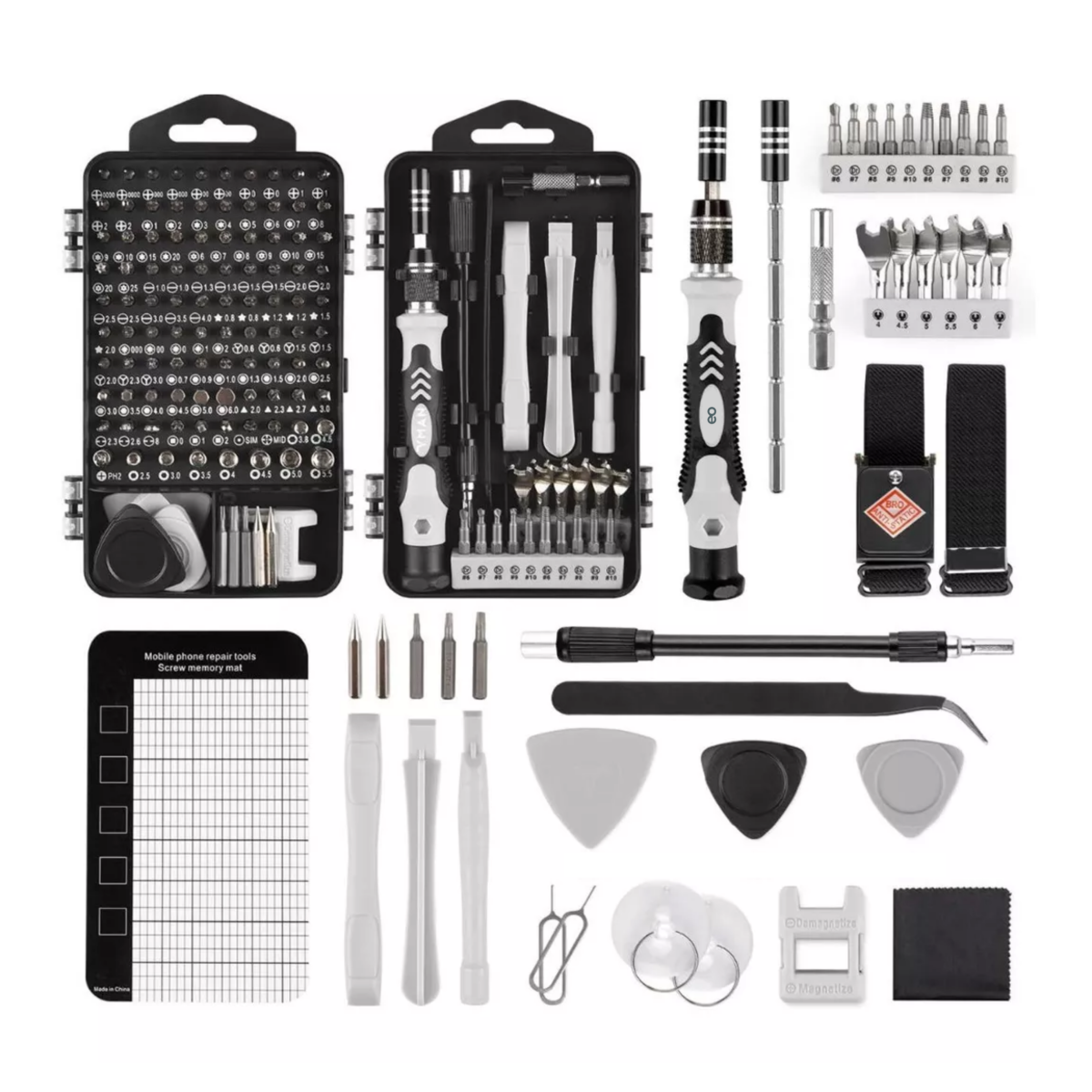 Language Set 145 Destornilladores Magnéticos De Precisión Pc Celular Eo Safe Imports Esi-5998-1 Plata