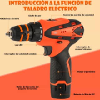 Foto 2 | Kit De Herramientas Con Inalambricos Taladro Eléctrico 229pcs Eo Safe Imports Esi-9243-1 Multicolor
