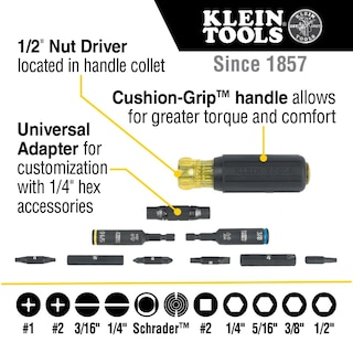Foto 2 | Destornillador/destornillador Multibroca Klein Tools 32527hd Knect - Venta Internacional.