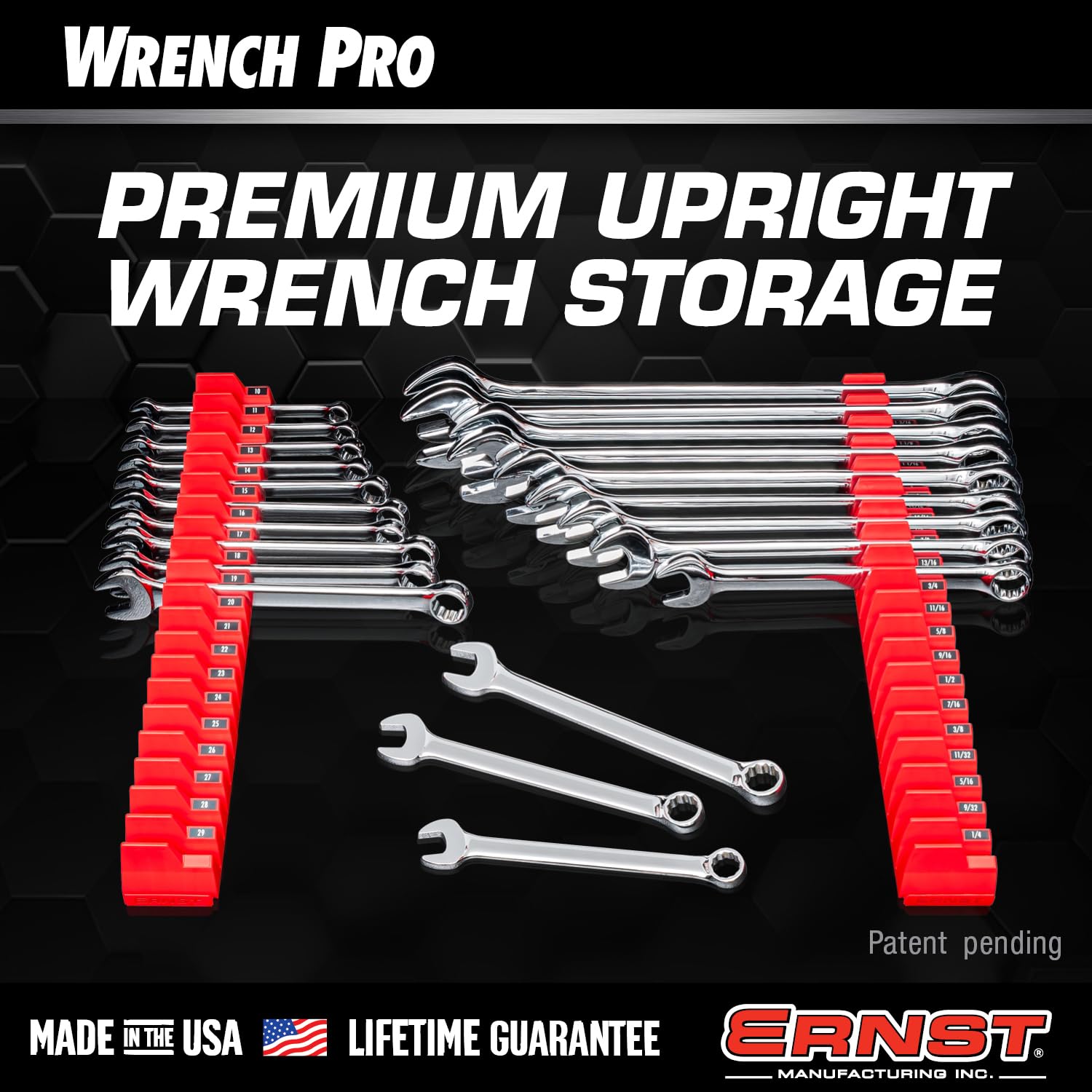 Foto 3 pulgar | Organizador De Llaves Ernst Manufacturing Wrench Pro Para 20 Llaves - Venta Internacional.