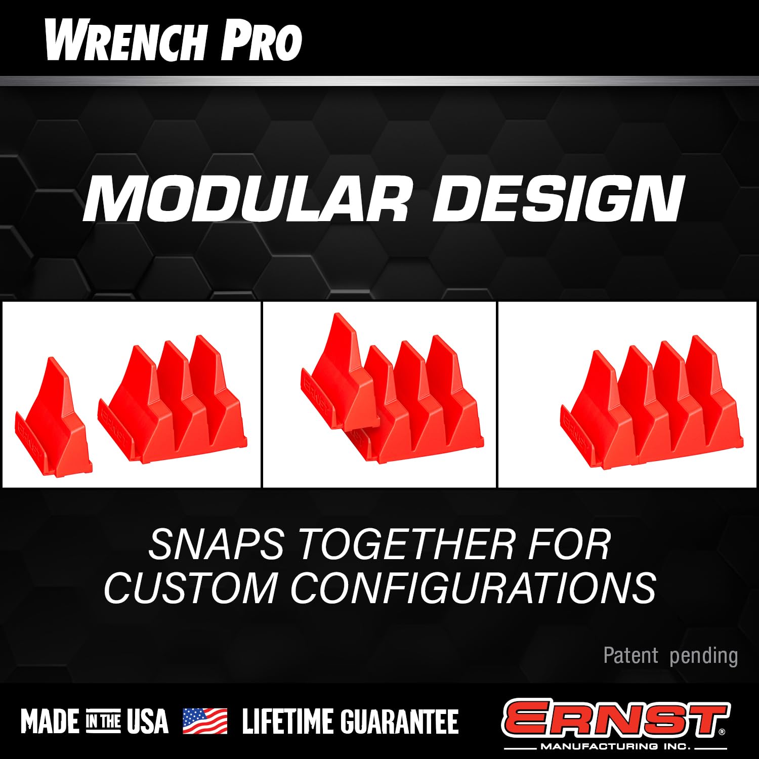Foto 5 pulgar | Organizador De Llaves Ernst Manufacturing Wrench Pro Para 20 Llaves - Venta Internacional.