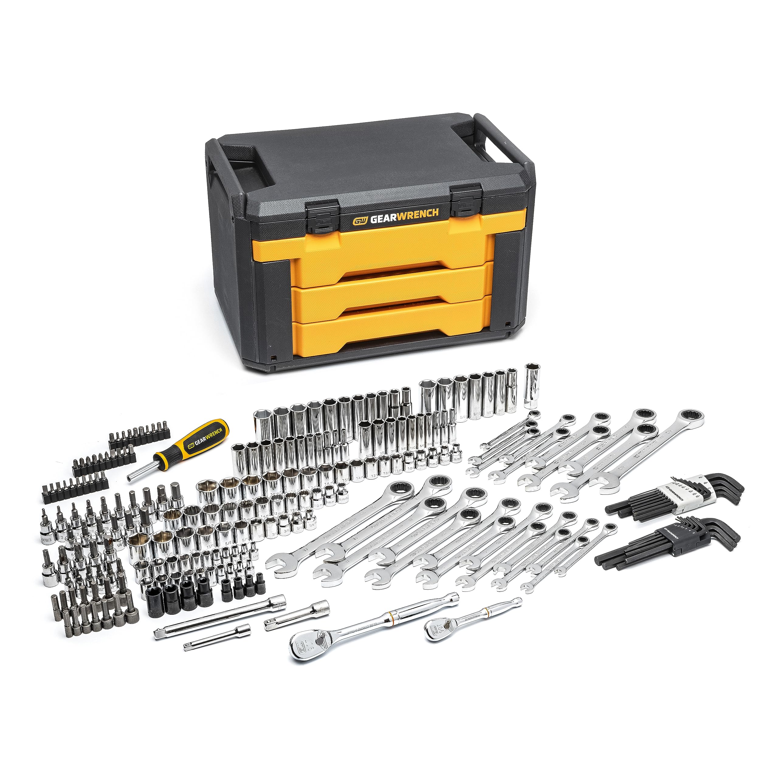 Foto 2 pulgar | Juego De Herramientas Mecánicas Gearwrench 232 Piezas Con 3 Cajones De Almacenamiento - Venta Internacional.