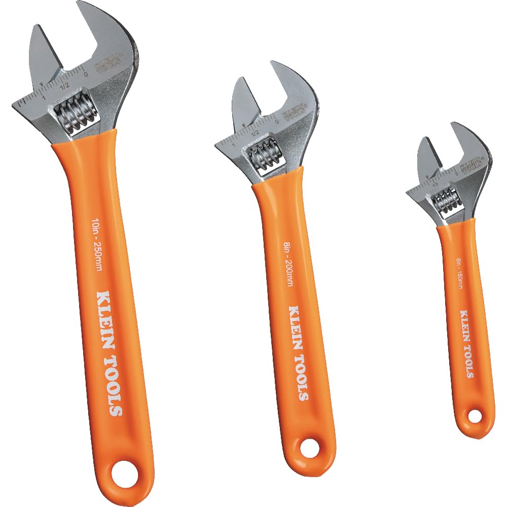 Juego De Llaves Ajustables Klein Tools D5073 De Capacidad Extra, 3 Piezas - Venta Internacional.