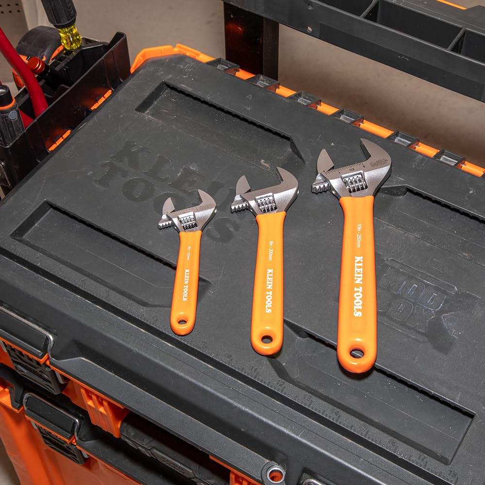 Foto 4 pulgar | Juego De Llaves Ajustables Klein Tools D5073 De Capacidad Extra, 3 Piezas - Venta Internacional.