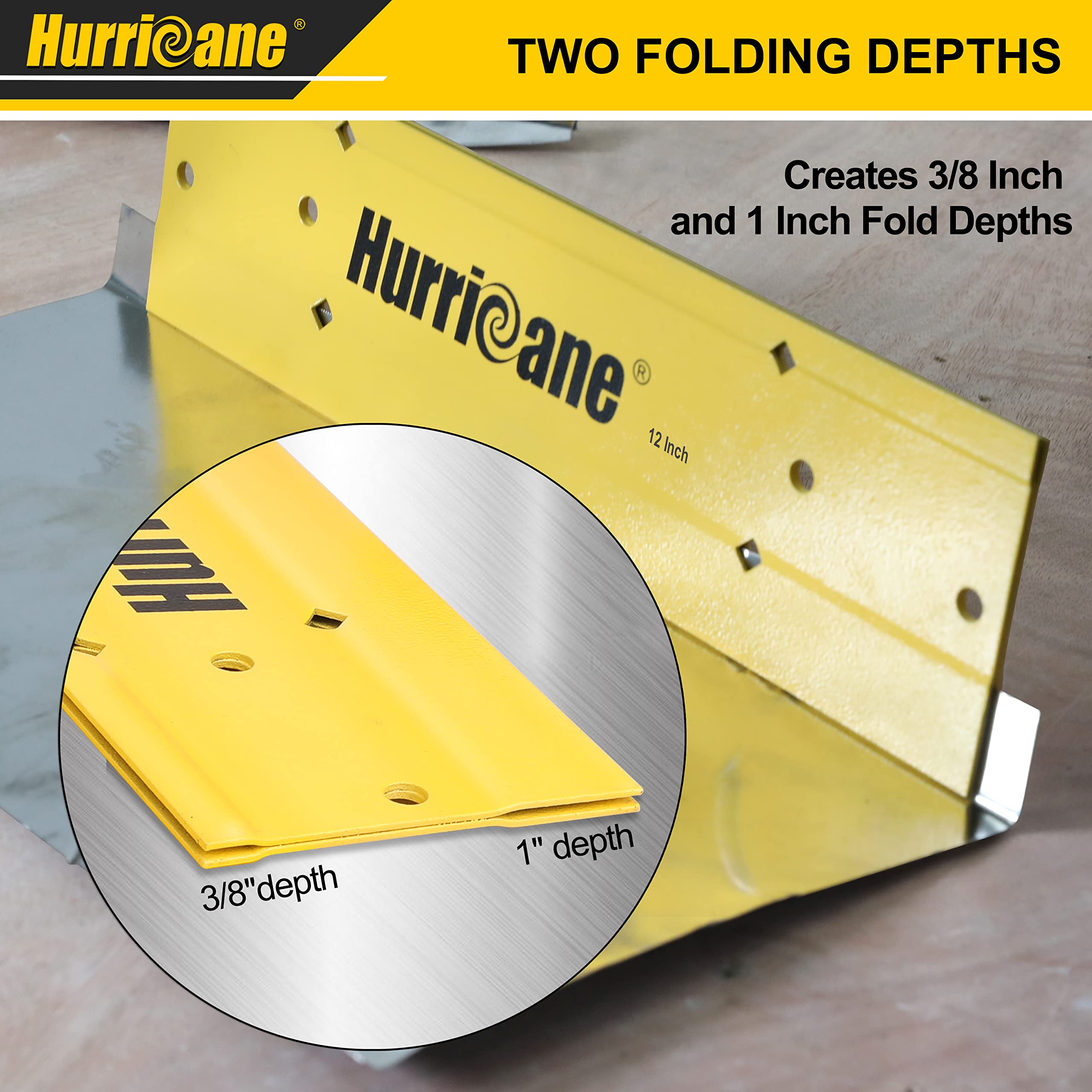 Foto 5 pulgar | Herramienta Plegable Hurricane De 30 Cm Para Doblado De Chapa Metálica Para Conductos De Climatización - Venta In